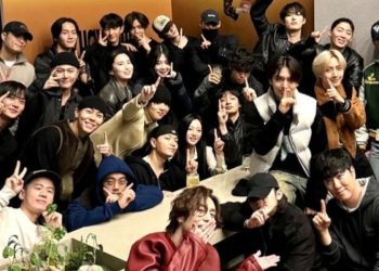 GOT7's Yugyeom's  listening party (Credits: @yugyeom/Instagram)