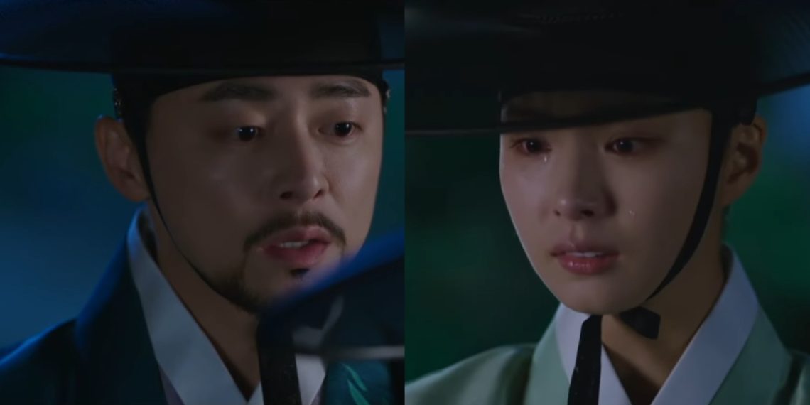 Tears flow in 'Captivating the King' (Credits: tvN)