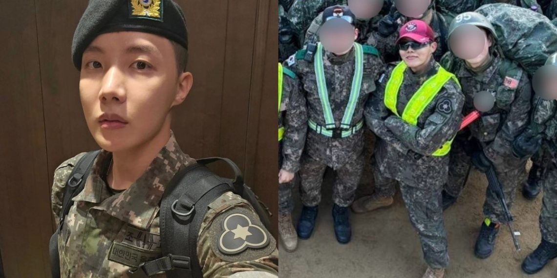 BTS's J-Hope in Military