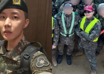 BTS's J-Hope in Military