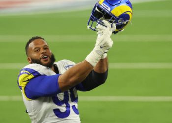 Aaron Donald of Los Angeles Rams (Credits: Getty Images)