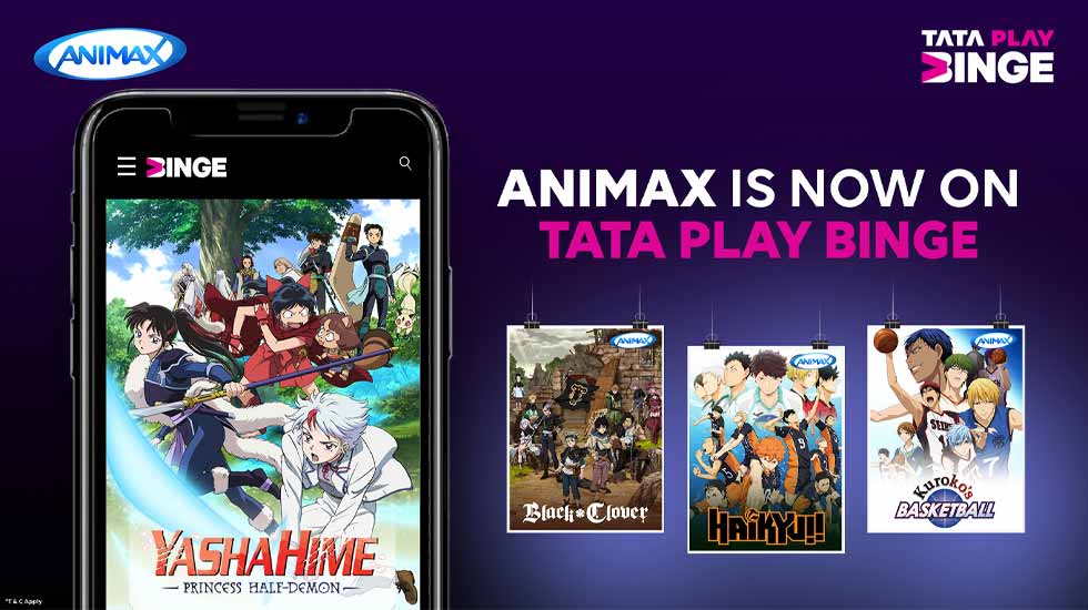 Tata Play Binge Partners with Animax to Bring Exclusive Anime Content to Indian Viewers