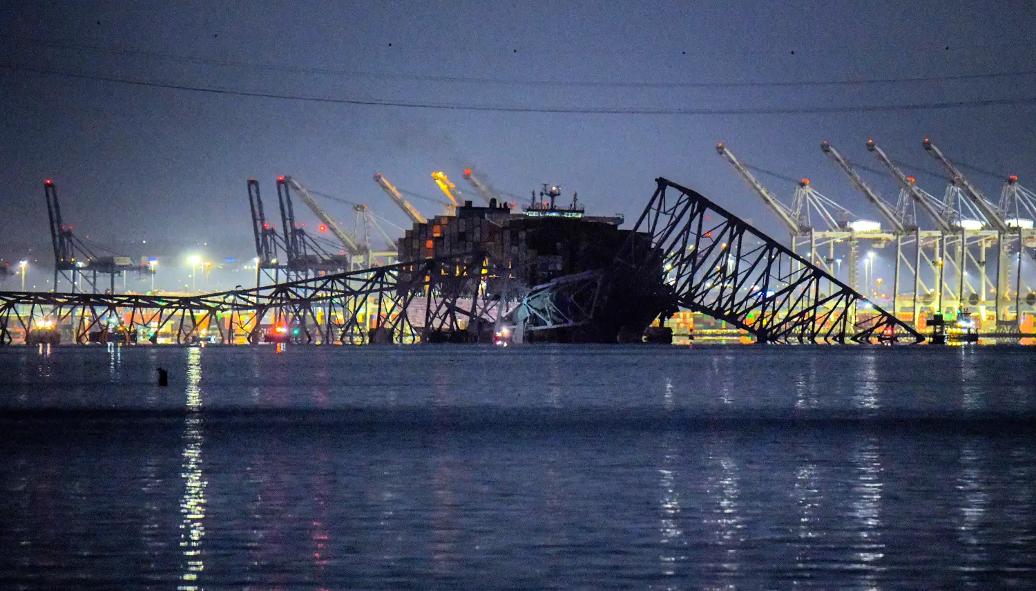 Baltimore's port grapples with aftermath of cargo ship collision (Credits: ZUMA Press Wire)
