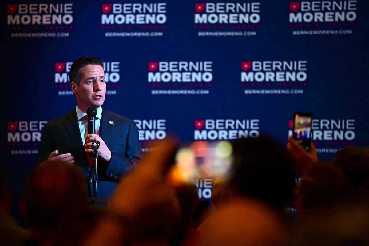 Bernie Moreno secures GOP nomination (Credits: The Washington Post)