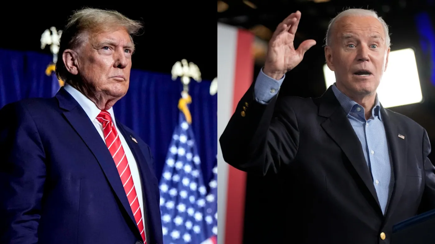 Biden and Trump's contrasting values highlight the stakes for voters (Credits: The Hill)