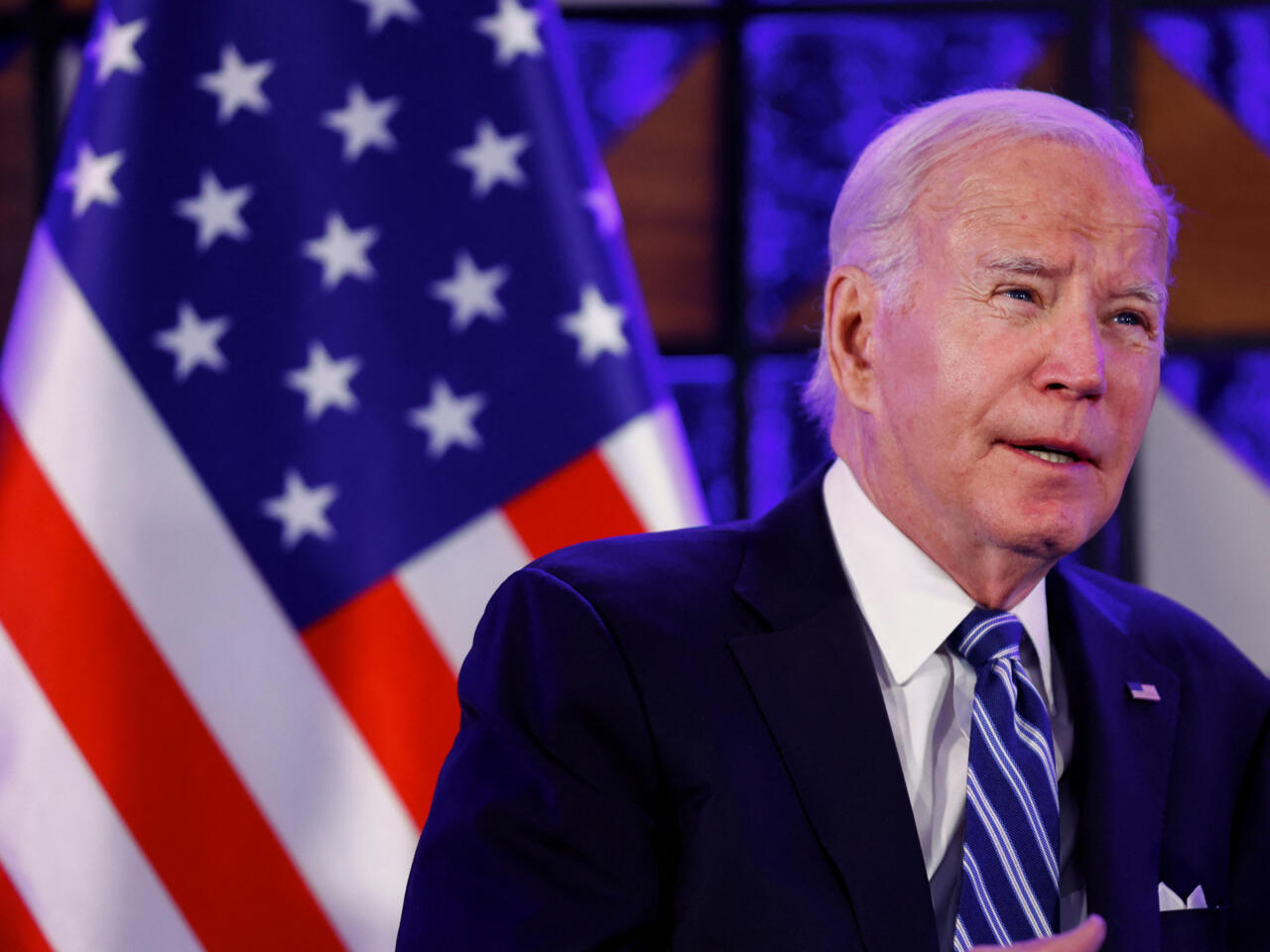 Biden faces internal pressure to balance support for Israel with humanitarian concerns (Credits: Reuters)