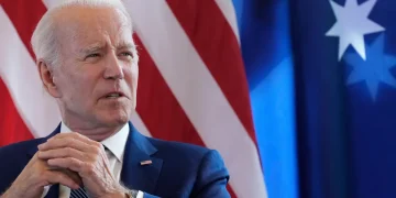 Biden's Gaza support triggers dissent within Democratic ranks in Georgia (Credits: The Guardian)