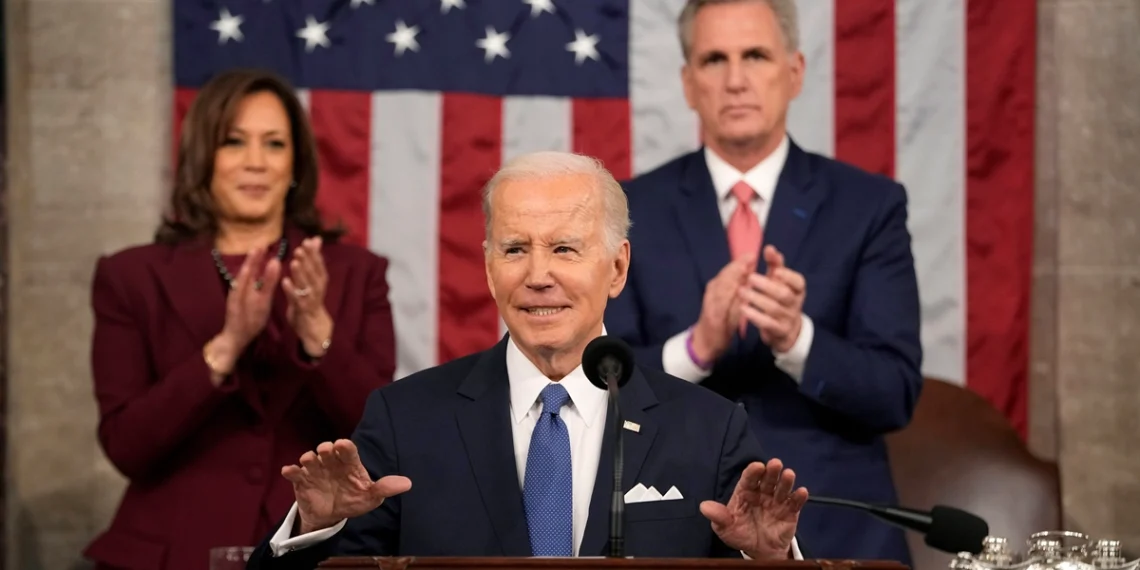 Biden's State of the Union address echoes calls for Gaza relief (Credits: The Indian Express)