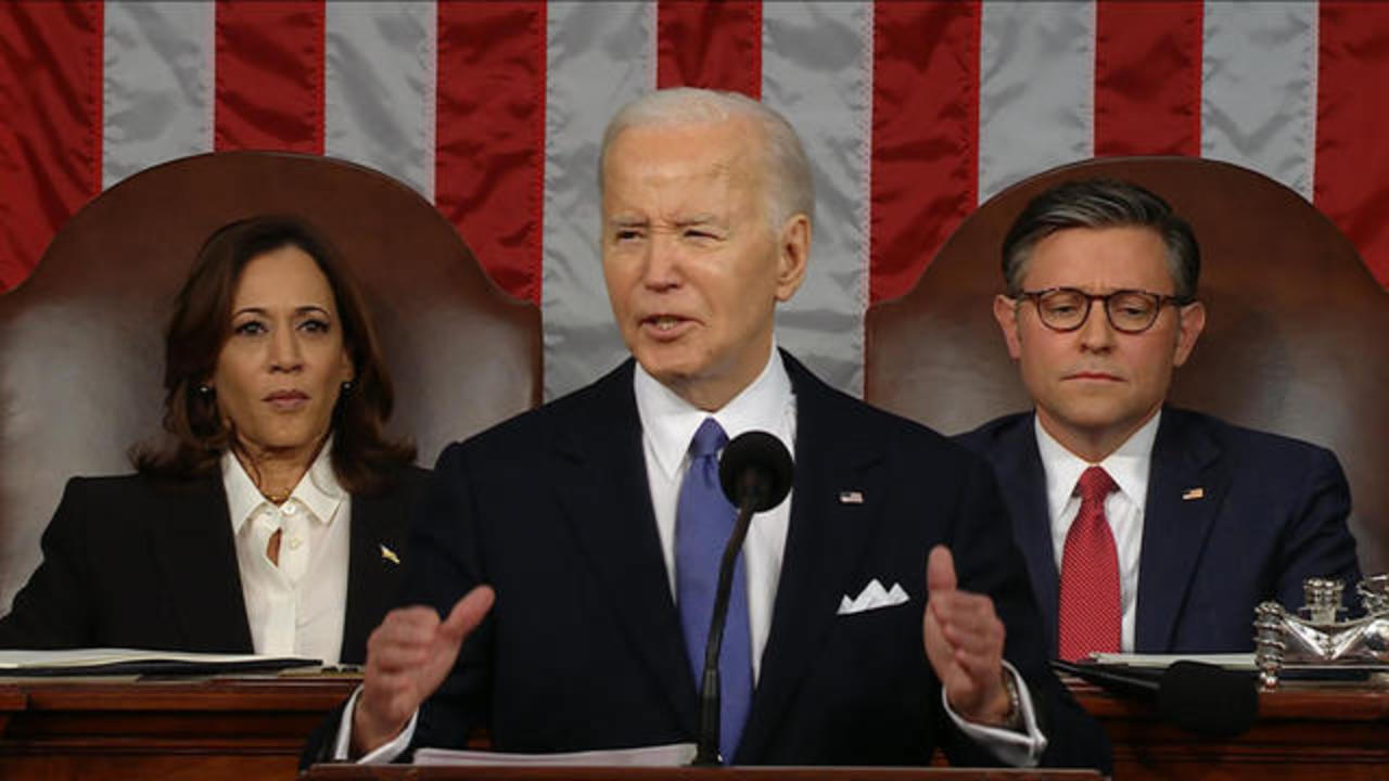Biden's State of the Union speech addresses Jan. 6 insurrection (Credits: CBS News)