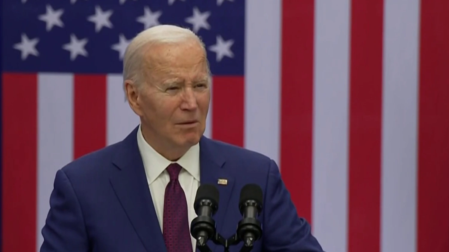 Biden's accusations countered as Trump emphasizes no plans for cuts (Credits: NBC News)