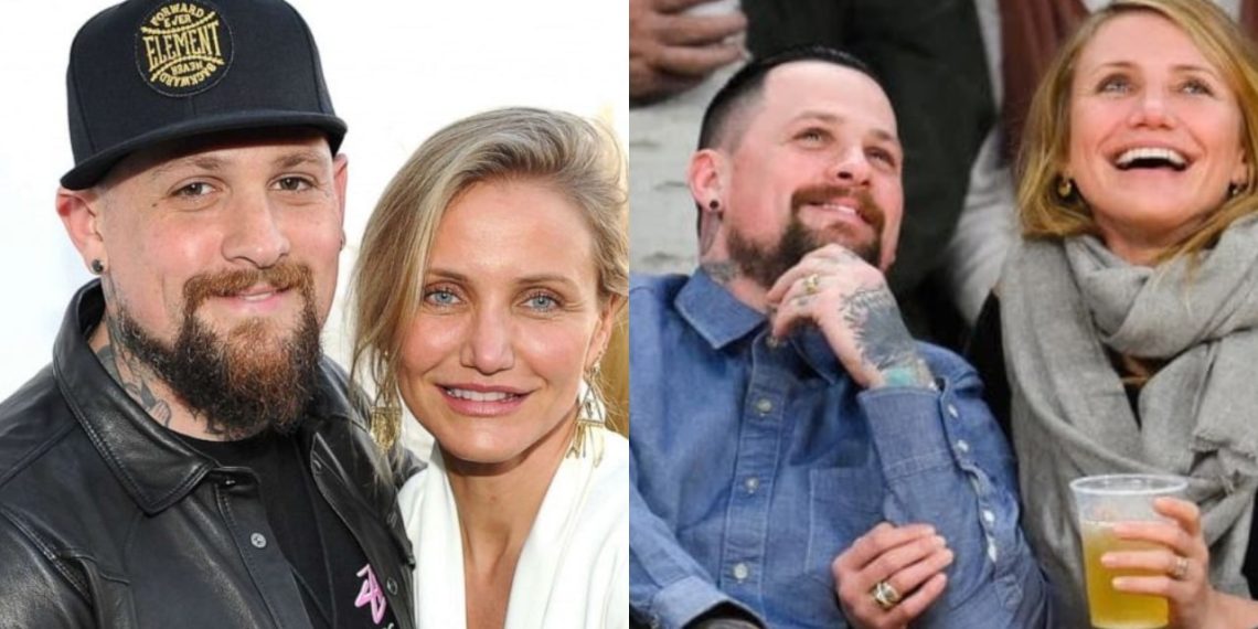 Cameron Diaz and Benji Madden