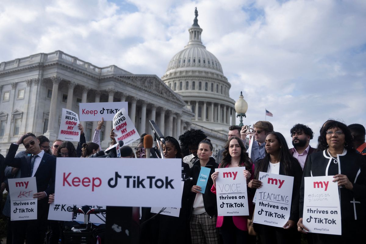 Concerns raised about disenfranchising young voters with TikTok ban (Credits: Vox)