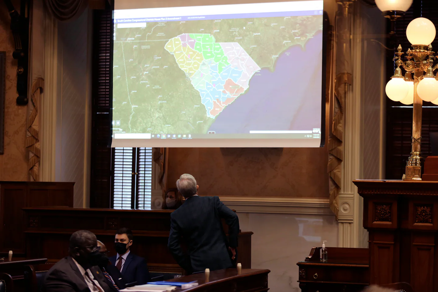 Court reinstates Republican-drawn South Carolina map despite bias (Credits: AP Photo)
