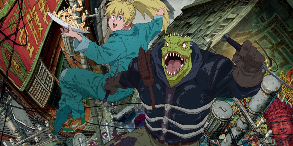 6. "Dorohedoro": A World of Survival of the Fittest