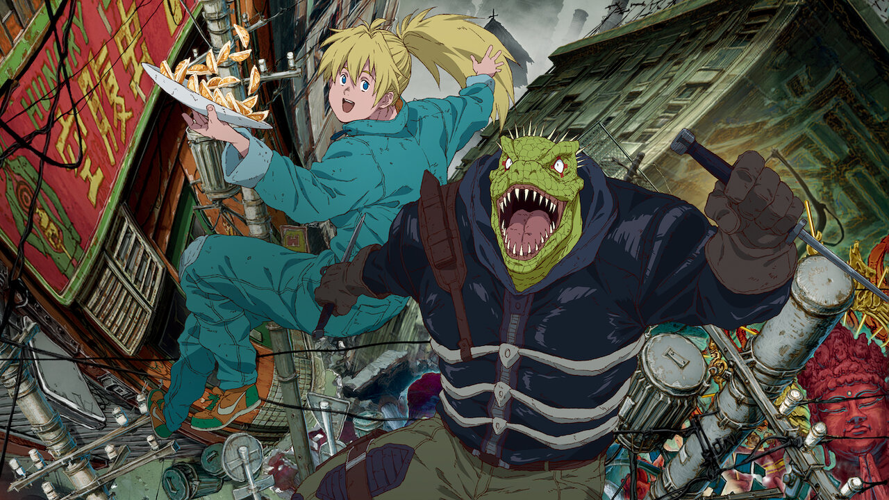 6. "Dorohedoro": A World of Survival of the Fittest