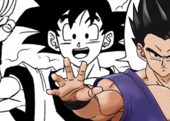 Goku and Gohan (Credits: Akira Toriyama)
