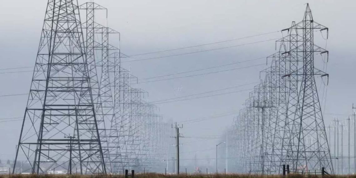 High tension power lines found in Sacramento (Credit: Reuters)