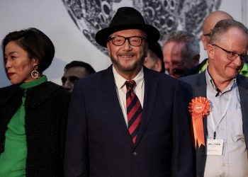 Galloway's pro-Palestinian stance resonates, winning Rochdale by-election (Credits: The Telegraph)