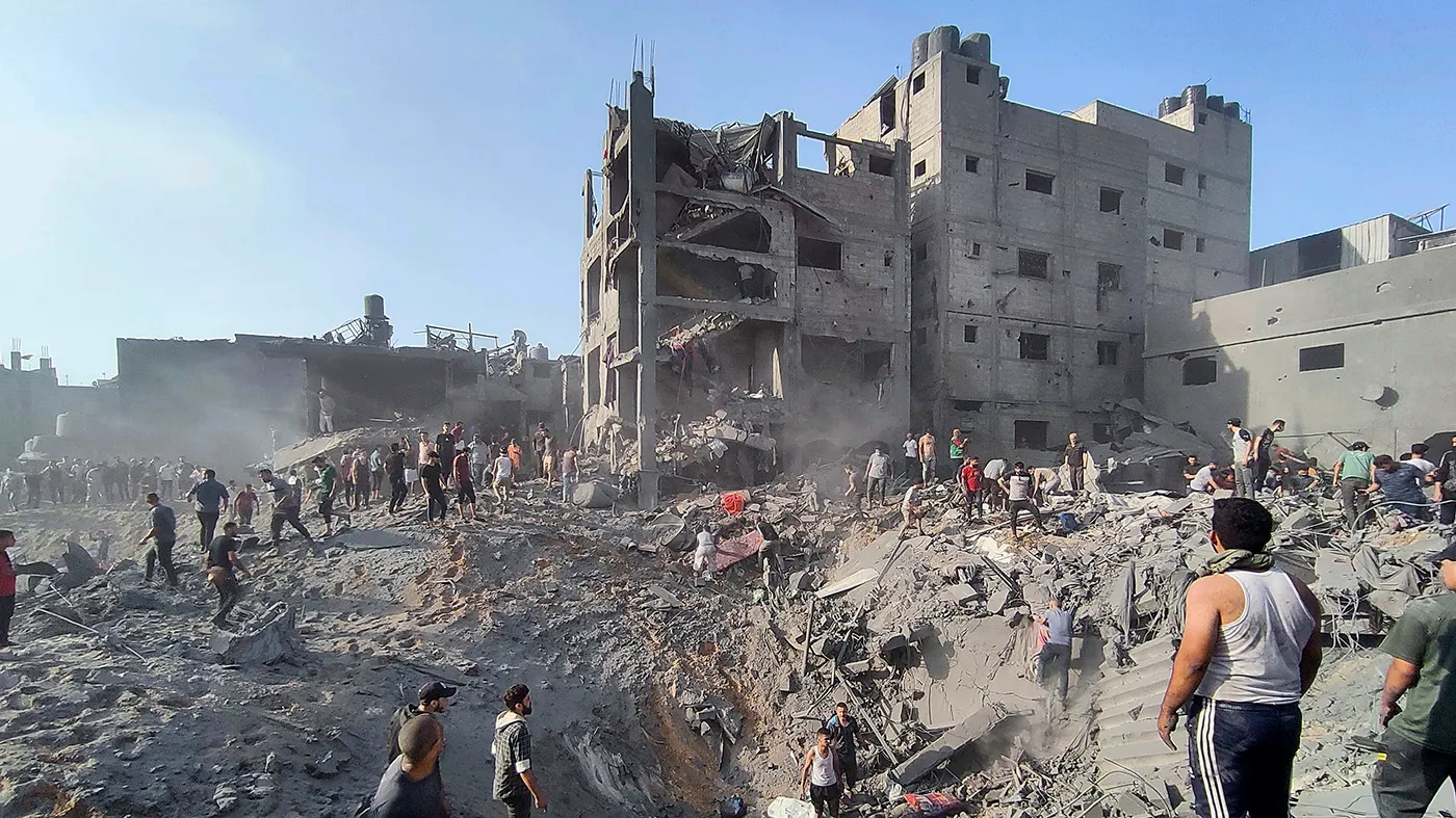 Gaza's humanitarian crisis deepens as casualties rise (Credits: The Hill)