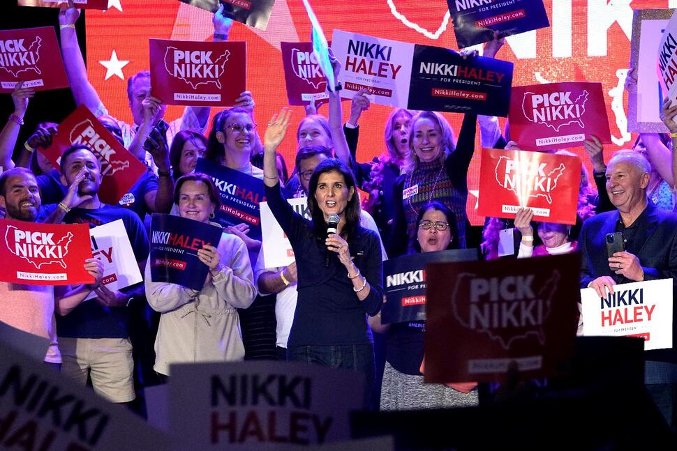Haley's voter base emerges as a pivotal factor (Credits: AP Photo)