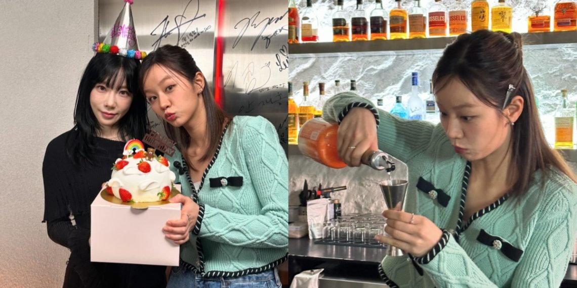 Hyeri at Taeyon's Cocktail Party (Credits: @hyeri_0609/Instagram)
