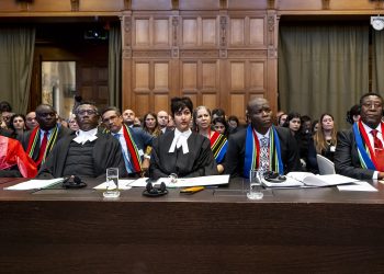 Israel deems South Africa's ICJ actions as supporting Hamas (Credits: The Times of Israel)