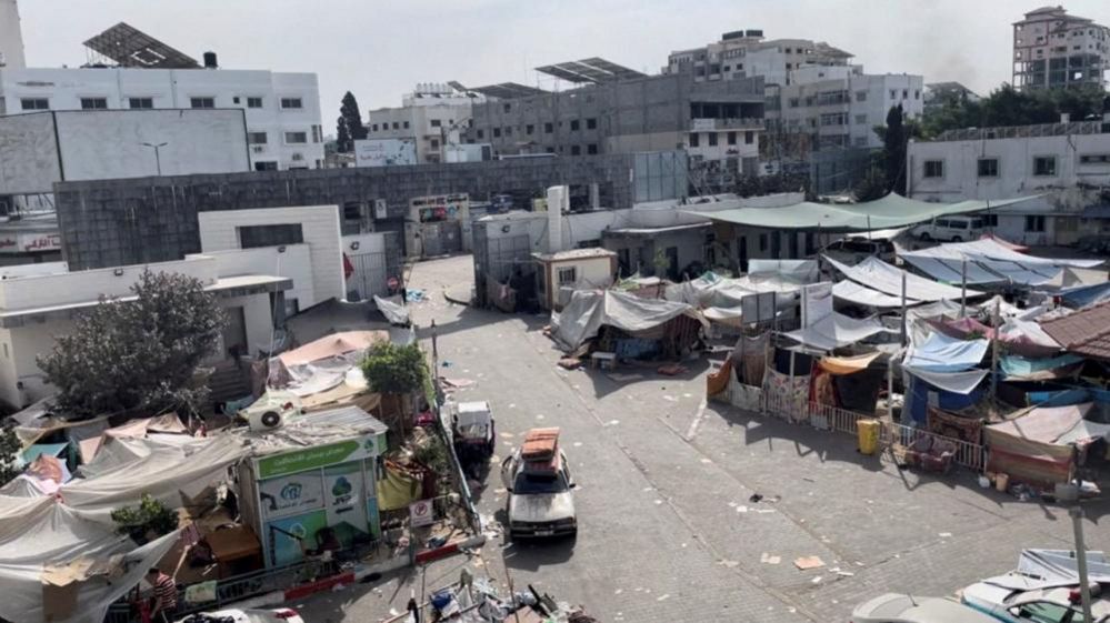 Israeli forces conduct raid on Gaza hospital (Credits: BBC)