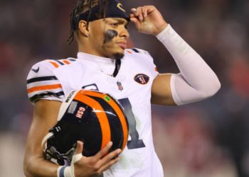 Justin Fields,  Chicago Bears' Quarterback (Credits: Getty Images)