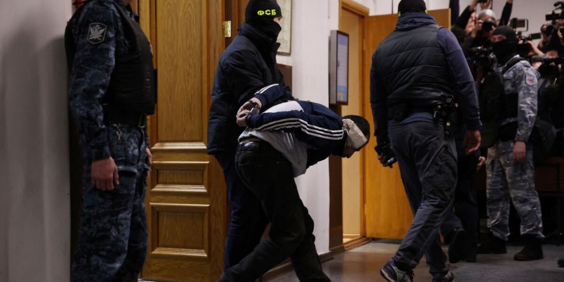 Kremlin's attribution of attack to radical Islamists raises skepticism (Credits: Bloomberg)
