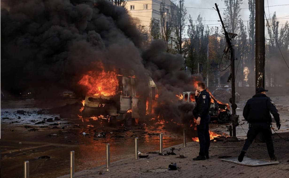 Kyiv residents face recurring air raid sirens (Credits: NDTV)