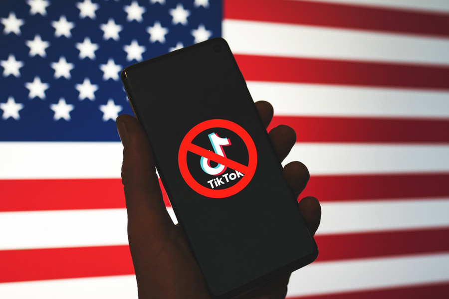 National security concerns clash with TikTok's political communication role (Credits: Telegraph India)