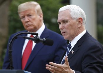 Pence's refusal to endorse Trump signals a widening rift (Credits: The Times of Israel)