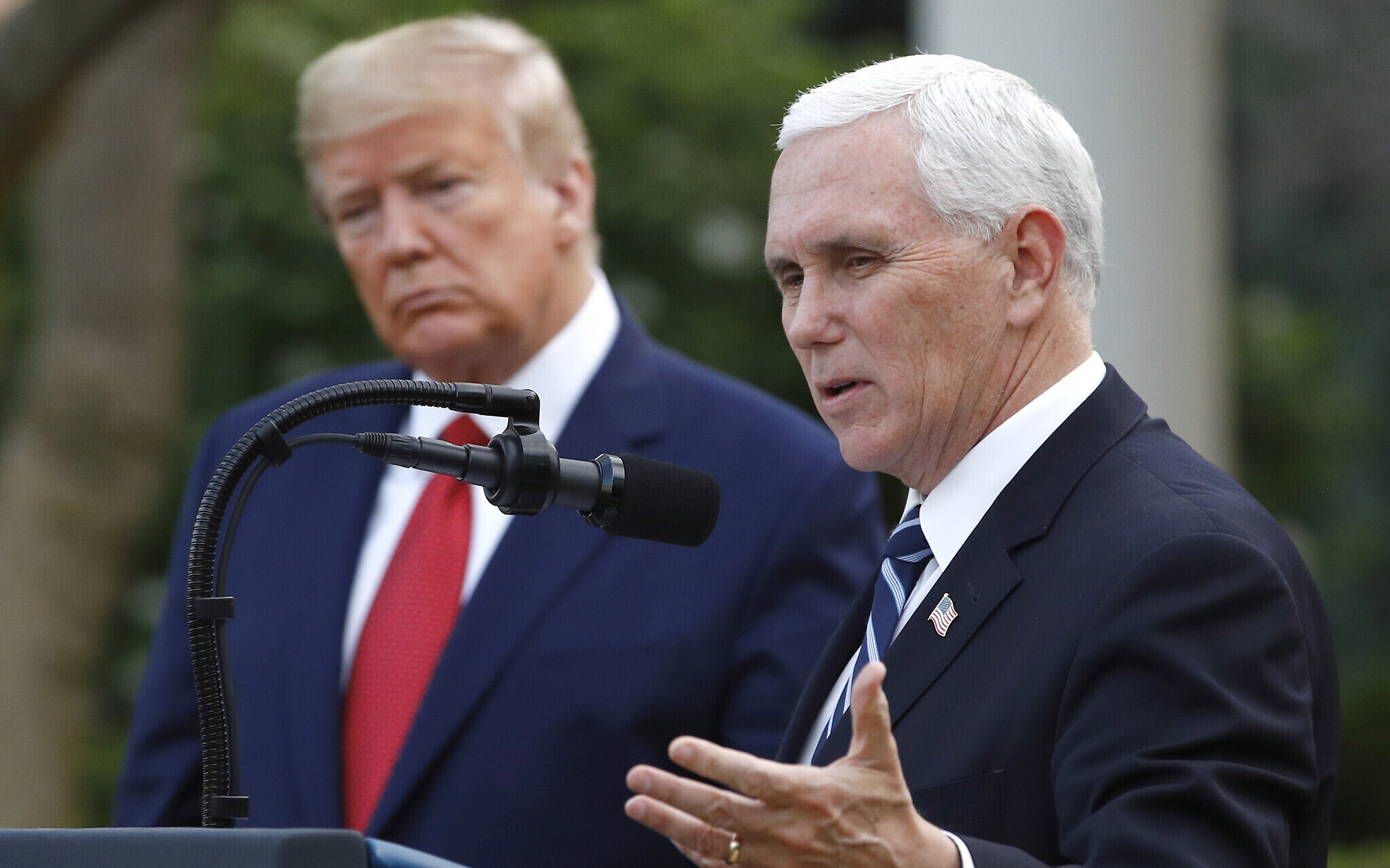 Pence's refusal to endorse Trump signals a widening rift (Credits: The Times of Israel)