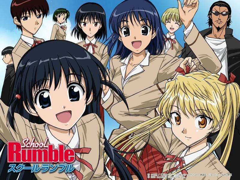 4. School Rumble: A Classic Tale of Love Triangles and Laughter