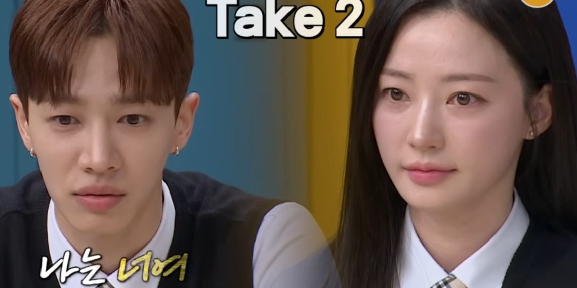 Song Ha Yoon and Lee Gikwang on "Knowing Bros" (Credits: JTBC)