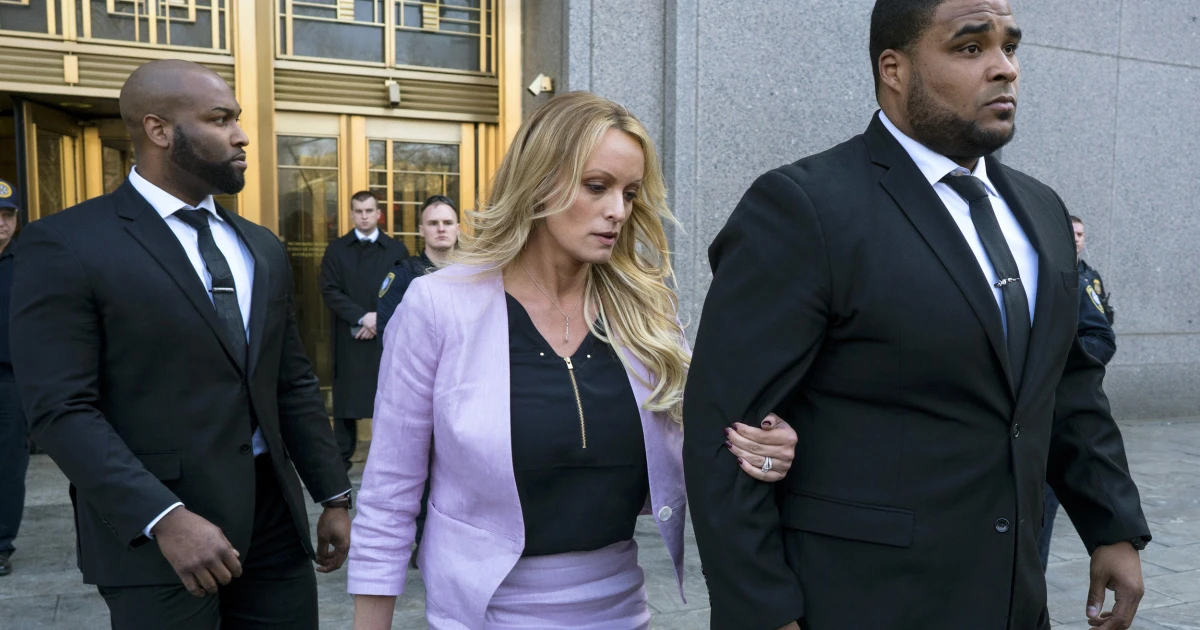 Trial centers on hush money payments to Stormy Daniels (Credits: NBC News)