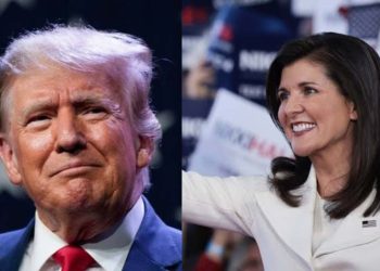 Donald Trump and Nikki Haley