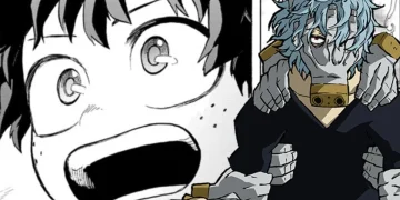 Deku and Shigaraki (Credits: Kohei Horikoshi)