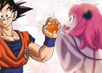 Goku and Anya (Credits: Shueisha)