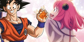 Goku and Anya (Credits: Shueisha)