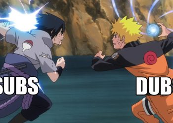 Sub vs Dub (Credits: Masashi Kishimoto)