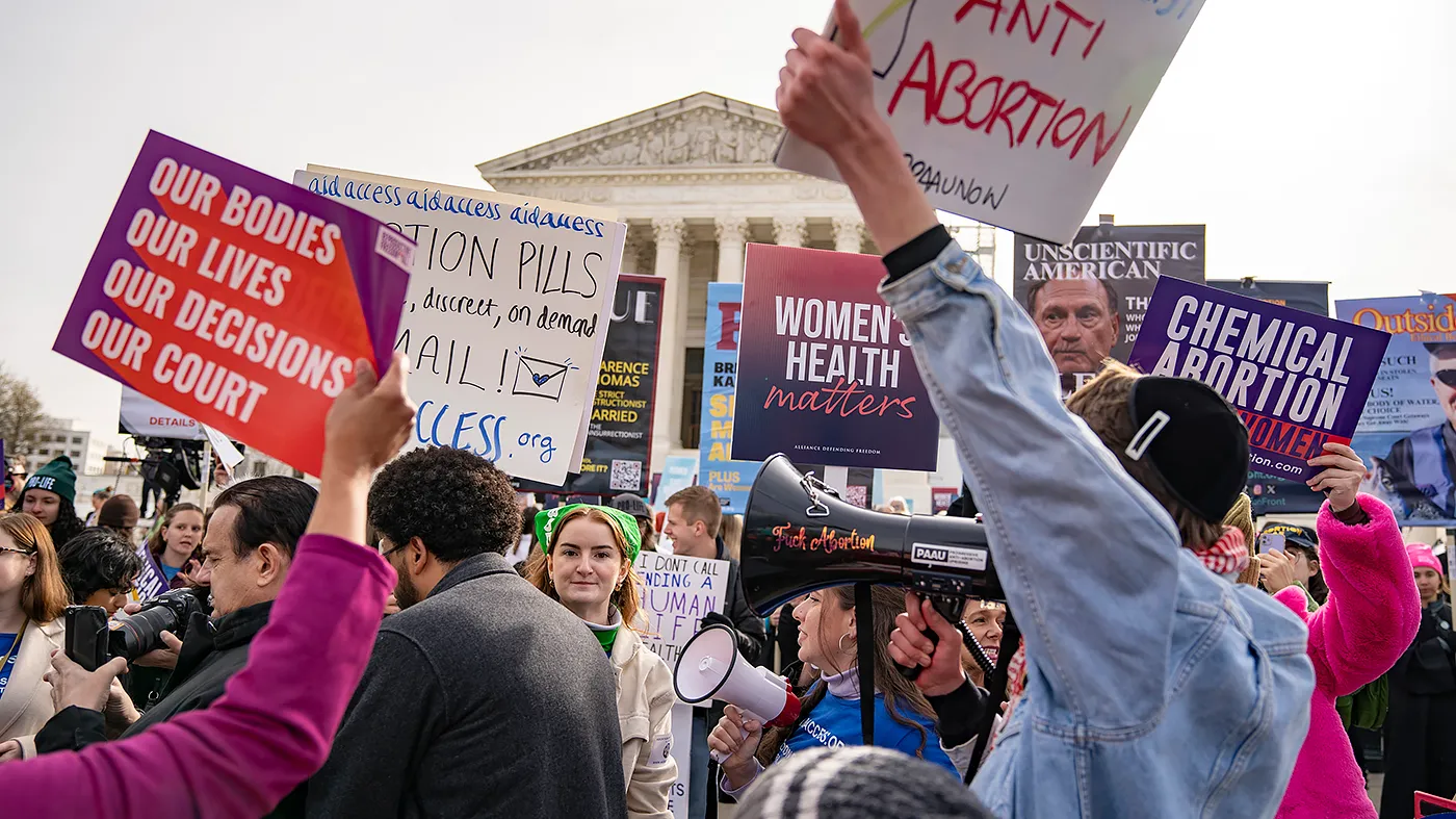 Abortion debate continues to shape electoral dynamics (Credits: KTSM)