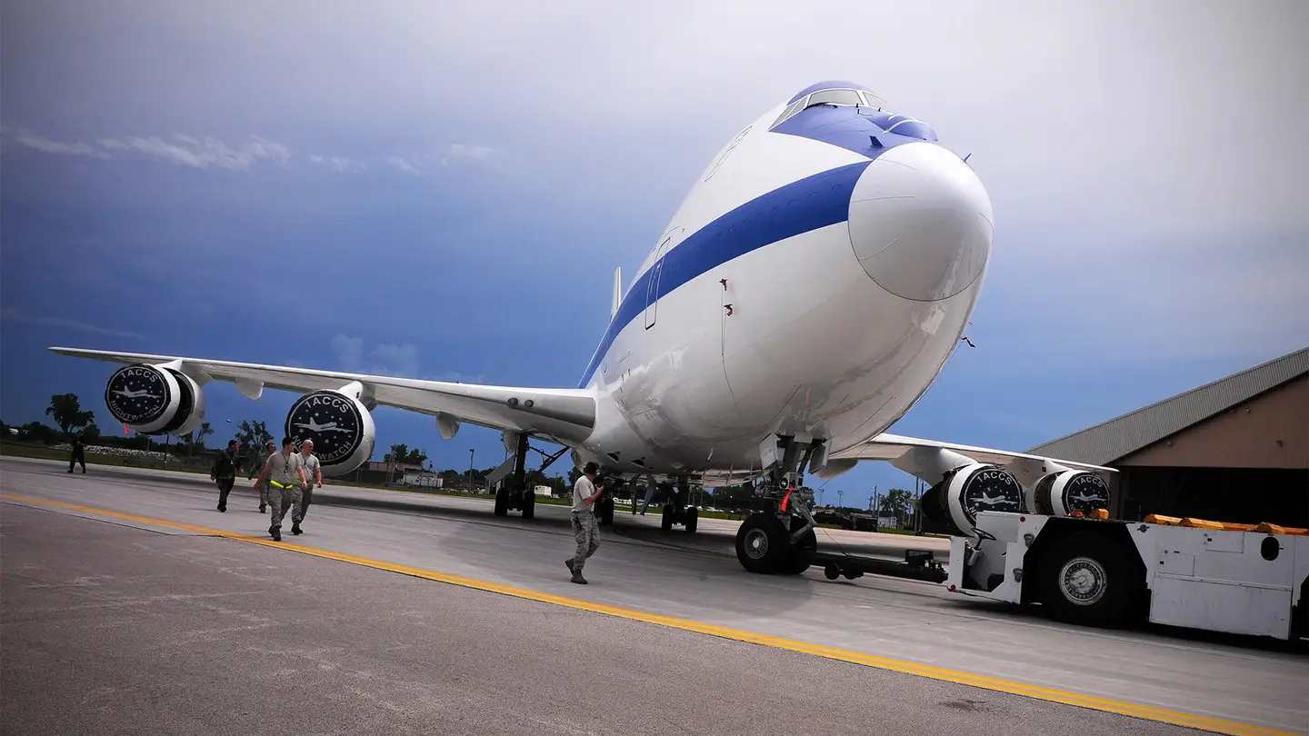 Aging E-4B fleet to be replaced by Sierra Nevada Corp's SAOC (Credits: TWZ)