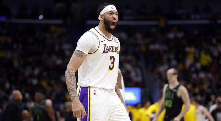 Lakers' Anthony Davis Powers Historic Playoff Victory Against Nuggets ...