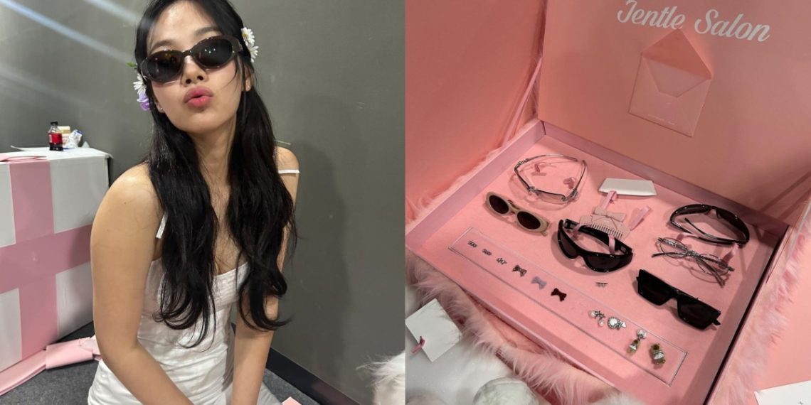 BIBI shares video and photos of a gift from BLACKPINK’s Jennie, expressing gratitude with the caption, “Thank you, Jennie”.