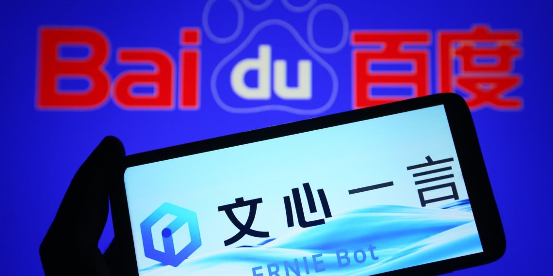 Baidu's Ernie Bot sees exponential growth (Credits: CNBC)