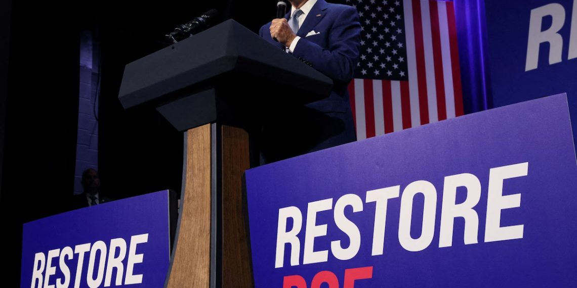 Biden campaign aims to sway Florida voters with abortion stance (Credits: Reuters)