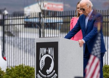 Biden recounts uncle's wartime tragedy in emotional Scranton visit (Credits: ABC News)