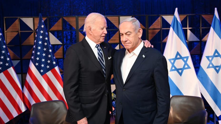 Biden's support for Israel's actions divides Democrats ahead of election (Credits: CNBC)