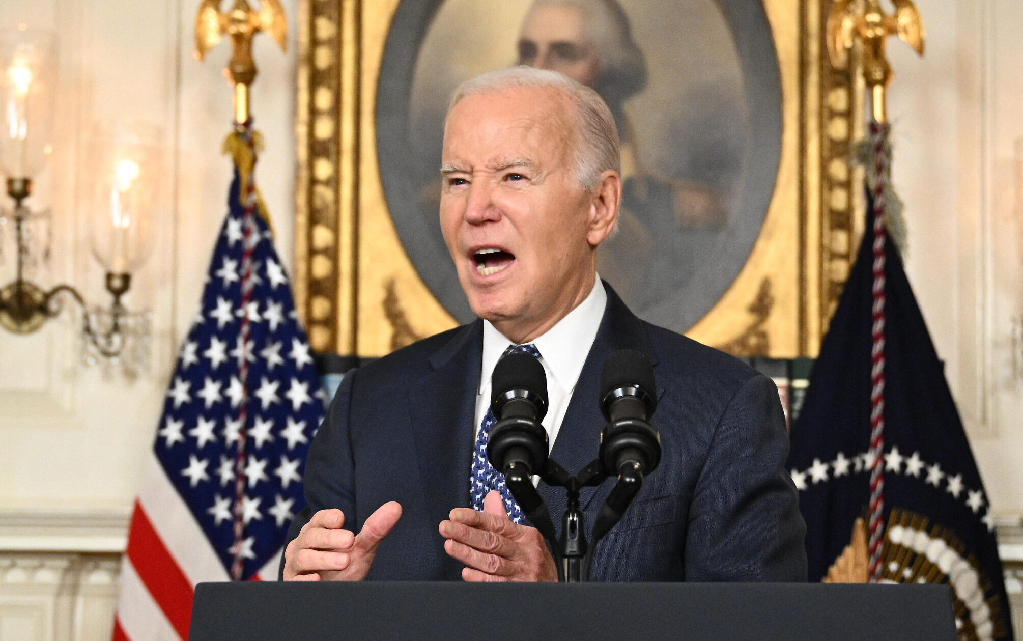 Biden's ultimatum on Gaza humanitarian efforts noted by Lapid (Credits: AFP)